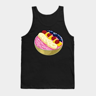 Smoothie Bowl Cute Healthy Vegan Meal Breakfast Snack Tank Top